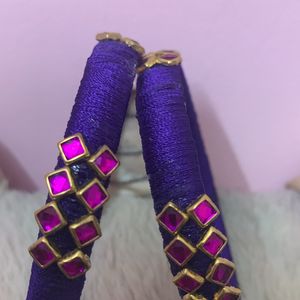 🎀New Silk Thread Bangles 🔥