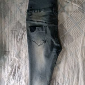 Grey Wash Jean