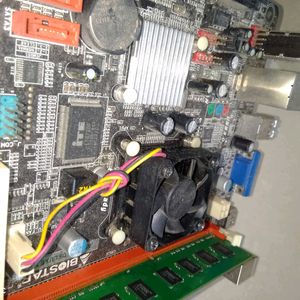 CPU Power Supply + Mother Board