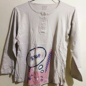 Pink T-shirt For Girls