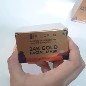 Pilgrim 24k Gold Serum And Facial Mask