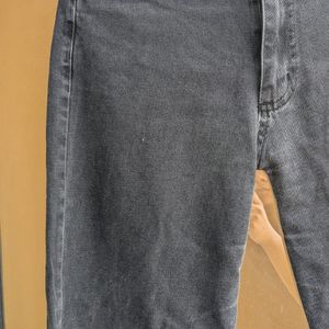 Charcoal Color Women Jeans Denim