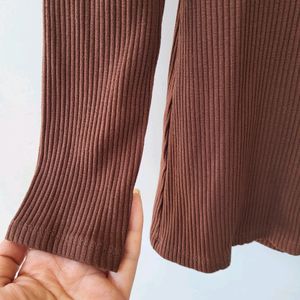 H&M Brown Cardigan/ Size-S