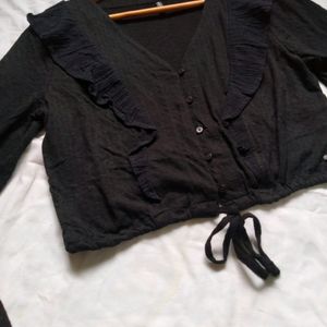 Black Full Sleeve Top