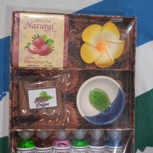 New Set Of Soap, Dhoop, Essential oils