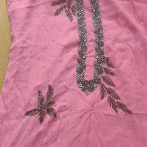 Beutiful Pink Suit For Newly Married Girl