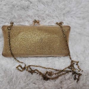 Gold Metal Bag