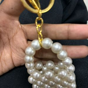 Pearl Keychain