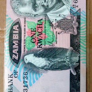 🇿🇲 rare Zambia note