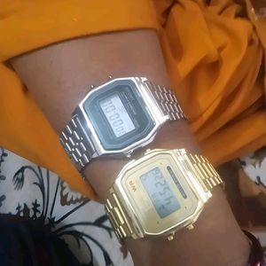 Latest Men & Women Fashionable Gasio Watch Combos