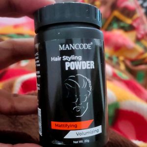 Sealed Packed Mancode Hair Volumizing Powder Wax