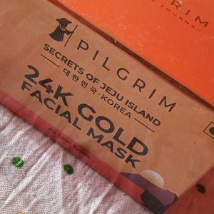 30rupees Off Pilgrim 24k gold Facial Mask