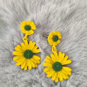 SUNFLOWER 🌻  HANGING EARRING