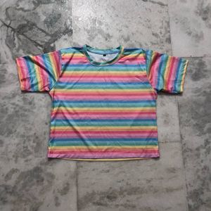 Rainbow Top For Women