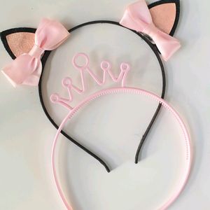 Kitty And Princess Hair BANDS For Teenagers