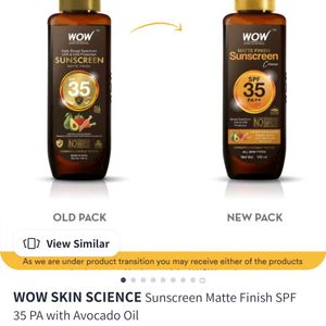 SUNSCREEN MATTE FINISH