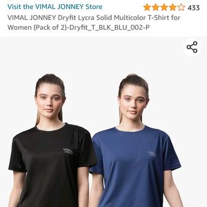 Combo Of 2 Vimal Jonney Excercise Tshirts