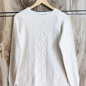 Cream Colour Sweater Size-38