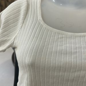 Ribbed Crop Top