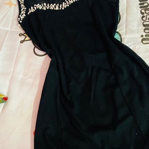 Mini Party Wear Black Dress