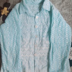 Sky Blue Top Of Women