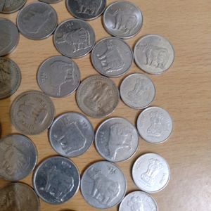 25 Paise Coin Collection Rhino Token