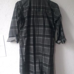 Checked Shirt For Women M Size