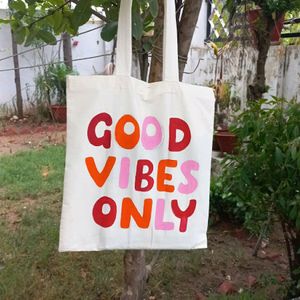 New Good Vibes Only Tote Bag