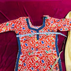 Punjabi Salwar Suit / Girls Kurta Salvar