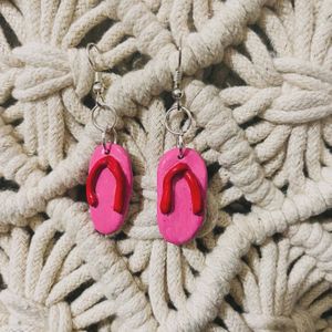 Handmade Slipper Earrings
