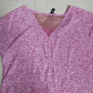 Casual Wear Pink Top