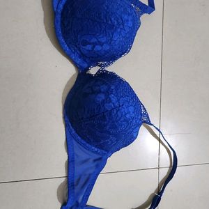 Royal Blue Sensual Pushup Bra