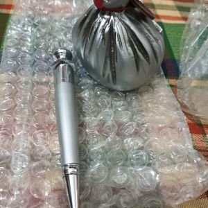 Potli With Silver Pen