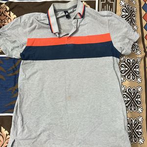 Adidas Cotton Grey Tshirt XL