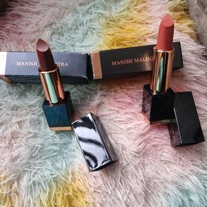 Combo Of Two Manish Malhotra Soft Matt Lipstick