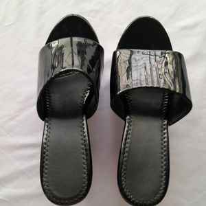 Black Casual Wedges (Women's)