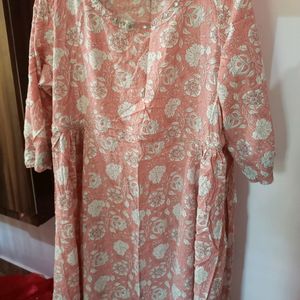 Side Pleeted 5Xl Kurta