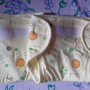 New 2 Cloth Diapers -  Taped Style (Velcro)