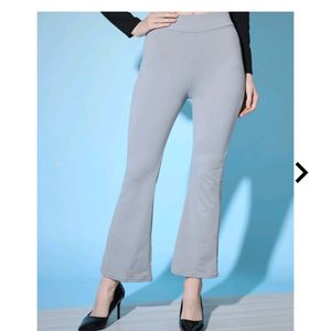 Flared High-rise Trouser