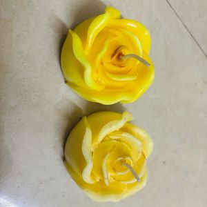 big rose candel for diwali