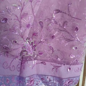 🛍️@₹699 Beautiful Lavender Saree