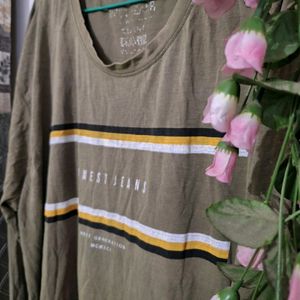 #WestJeans Green Oversized [XL] T-shirt