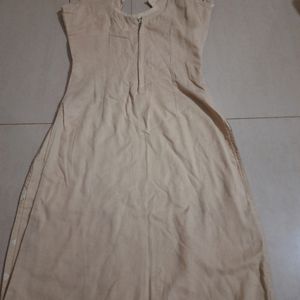 Cream Color Kurti