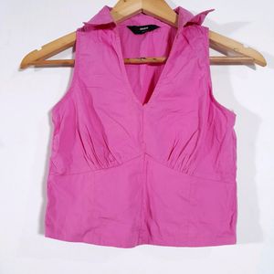 Rose Pink Western Top  (Women's)