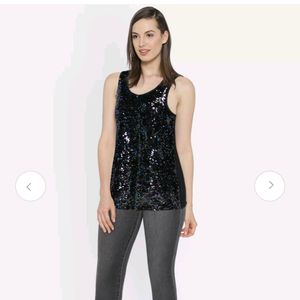 Sequin Top By Vero Moda