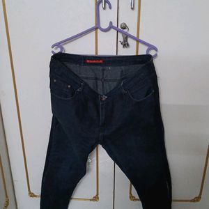 Black Mid Waist Jeans