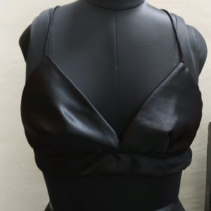 Black Backless Blouse(28 To 40)