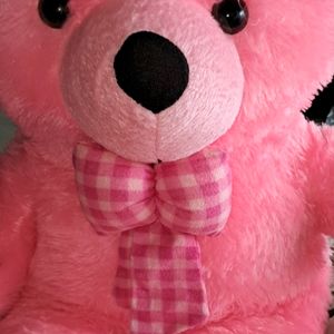 TEDDY BEAR ...PINK COLOUR ... SOFT TOY