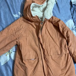 Peach Jacket For Winters