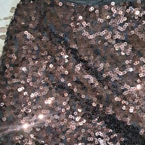 Sequin Party Midi Skirt